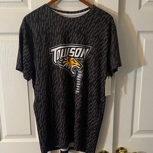 Towson University Tigers  Black Graphic NWT Men's T-shirt NCAA